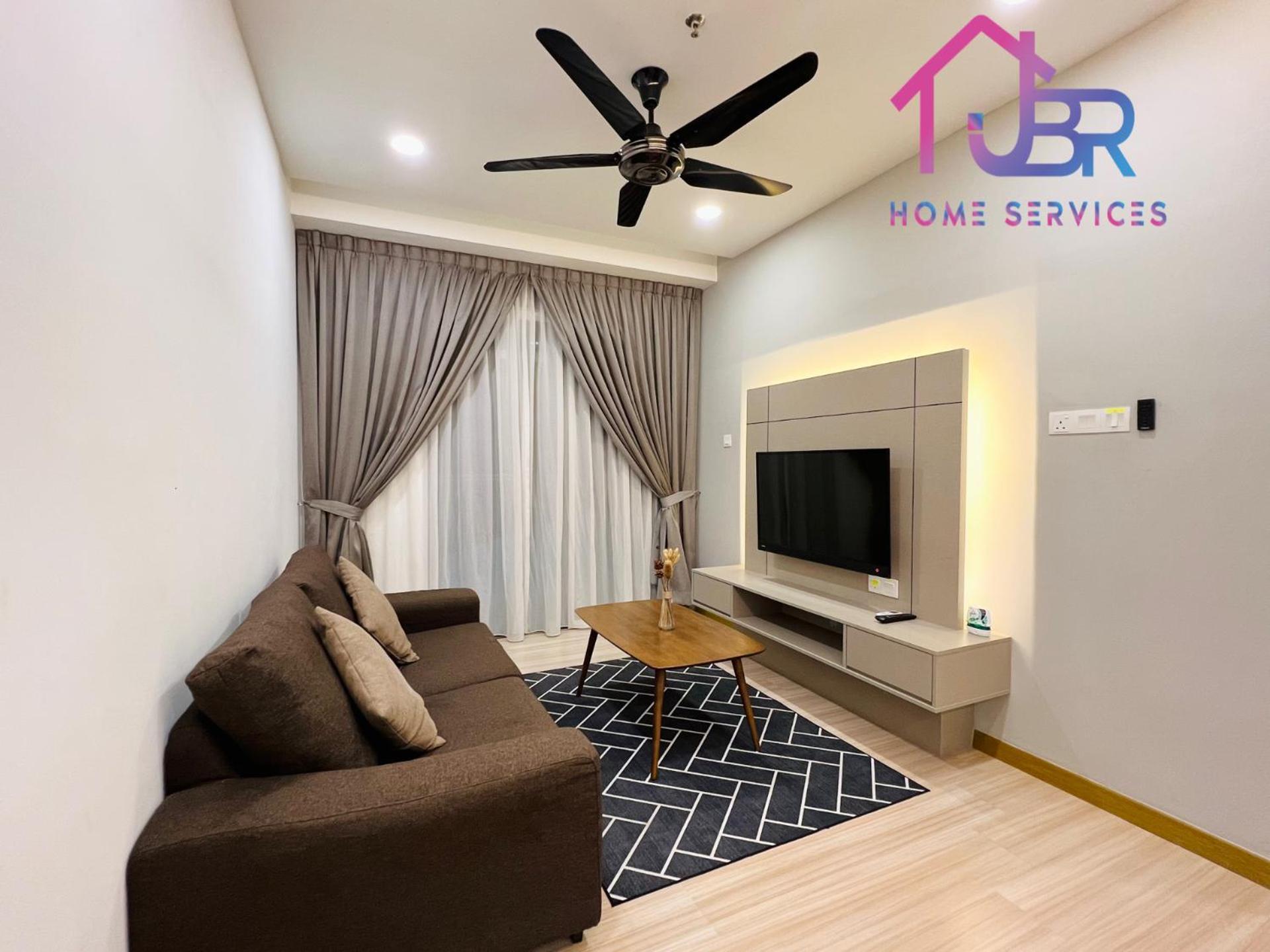 Jbr Luxury The Wave 2-4pax Near Jonker Walk-city Area-netflix * Malacca